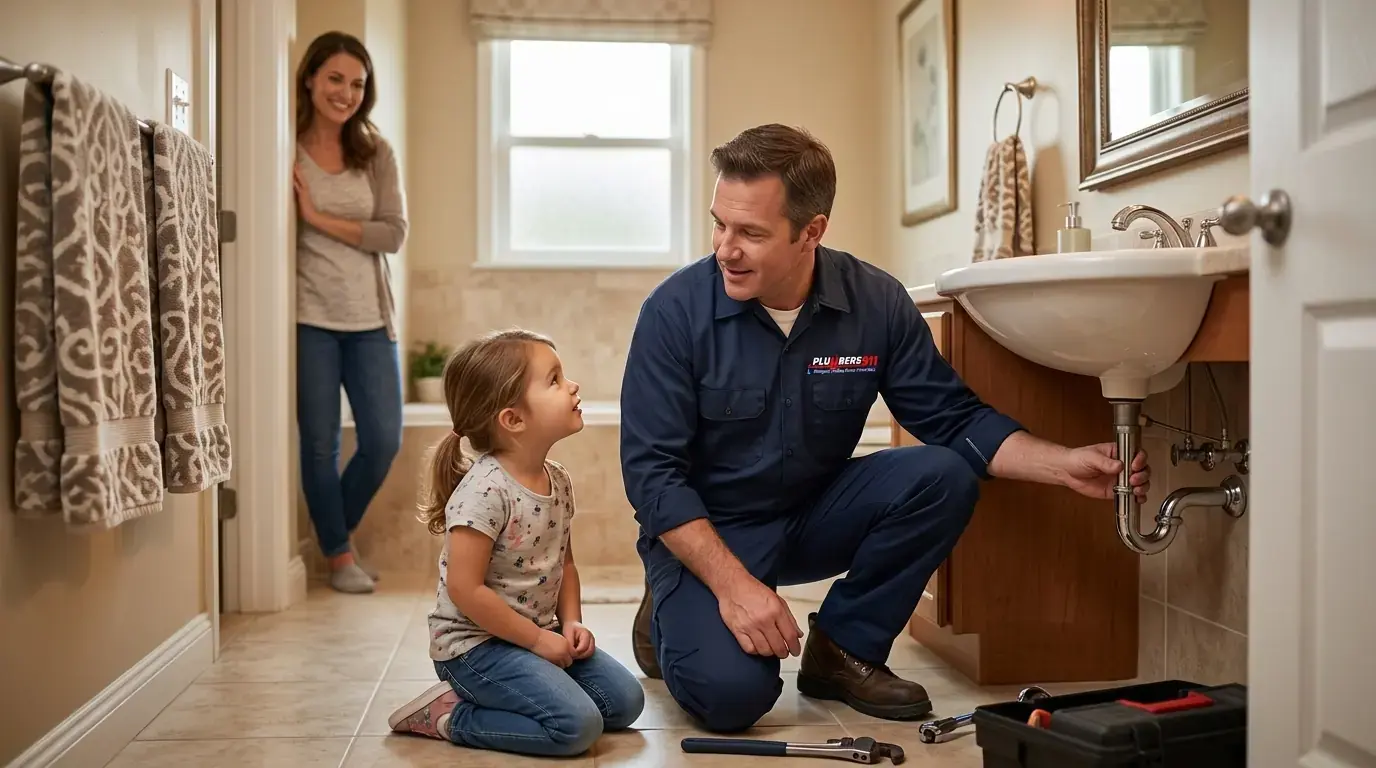 Licensed plumber at work in River Forest, IL